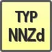 Piktogram - Typ: NNZd